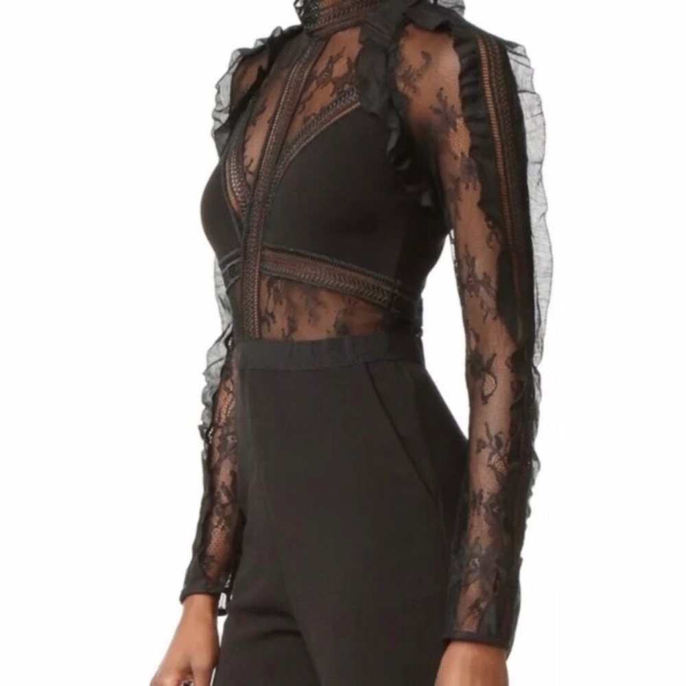 Self Portrait jumpsuit retails $580